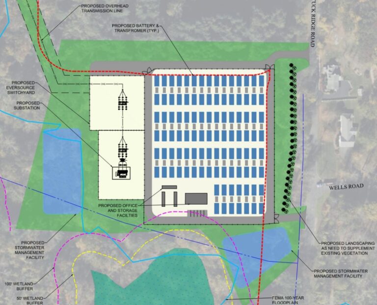 CT town balks at proposal for 10-acre battery energy storage farm