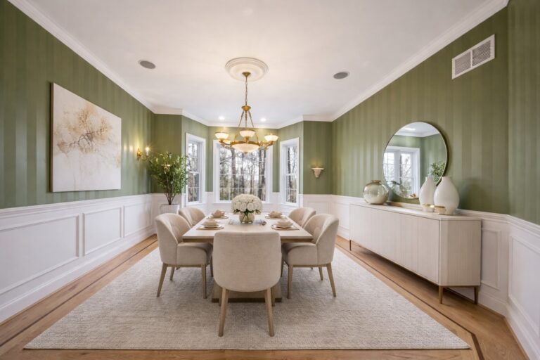 This CT colonial sits at the end of a tranquil cul de sac. It combines traditional design with comfy living