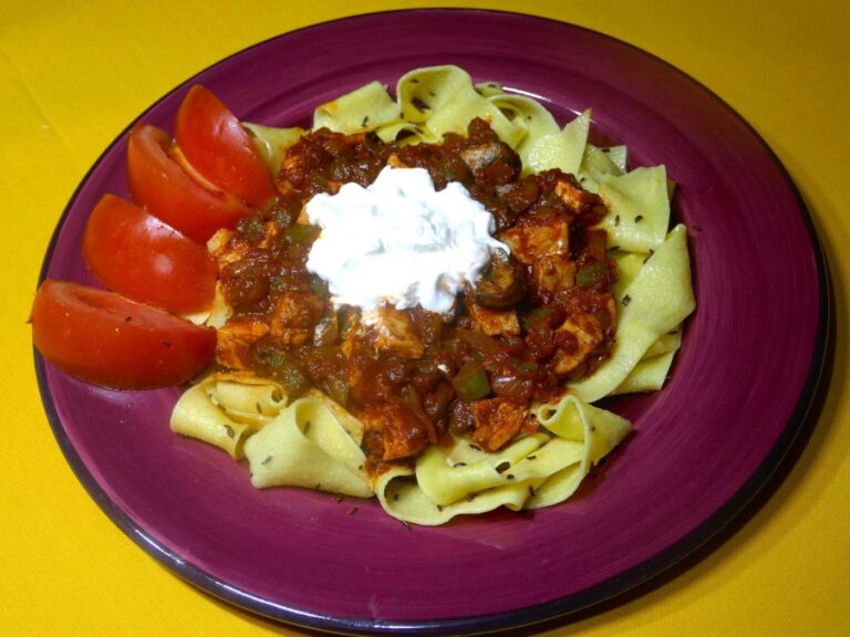 Quick Fix: Chicken Hungarian Goulash with Caraway Pappardelle