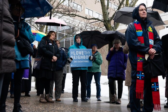 CT faith leaders hold prayer gathering, urge ICE agents to ‘repent’