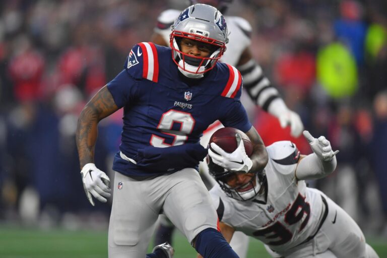 Patriots WR Kayshon Boutte says he overcame gambling addiction