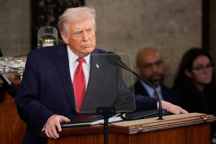 Read the complete transcript of Trump’s 2026 State of the Union