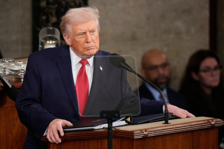 Read the complete transcript of Trump’s 2026 State of the Union