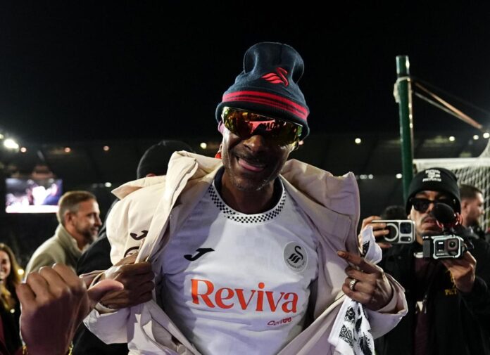 Snoop Dogg’s next episode: Rapper attends first Swansea game after Winter Olympics trip