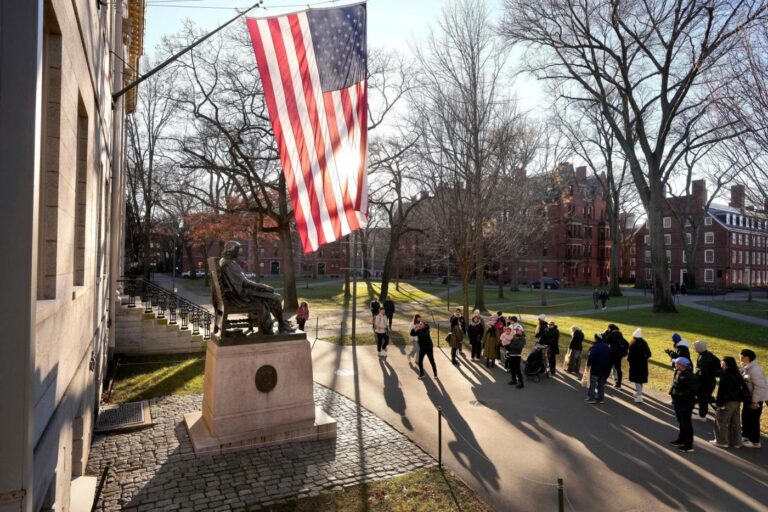 Justice Department sues Harvard for data as it investigates how race factors into admissions