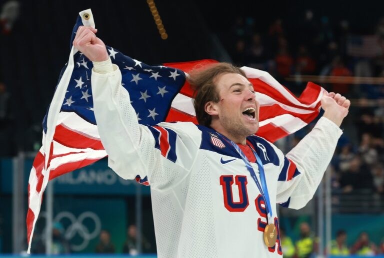 Bruins star Charlie McAvoy delivers unsung heroics in gold medal win