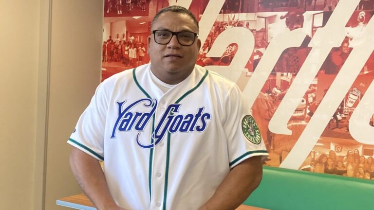 New Yard Goats manager has caught legends. Now, he’s in Hartford hoping to develop some