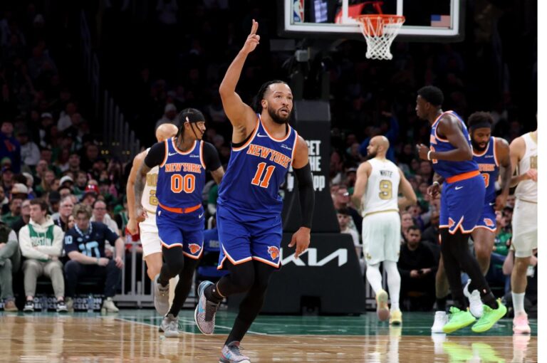 Brunson’s 31 points power Knicks past Celtics, snapping Boston’s five-game winning streak