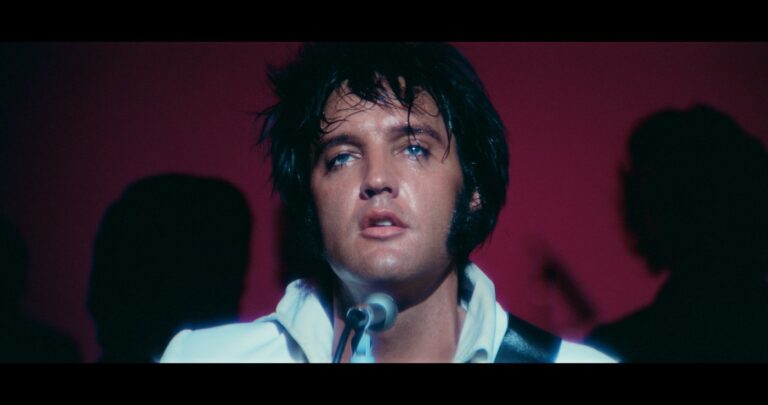 How Elvis Presley roars back to life in Baz Luhrmann’s ‘EPiC’ concert film