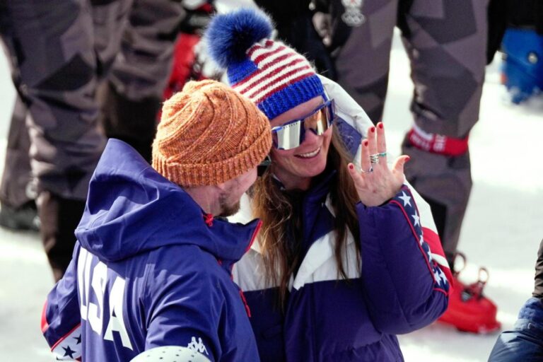 Gold medalist Breezy Johnson’s latest Olympic bling? A sapphire engagement ring