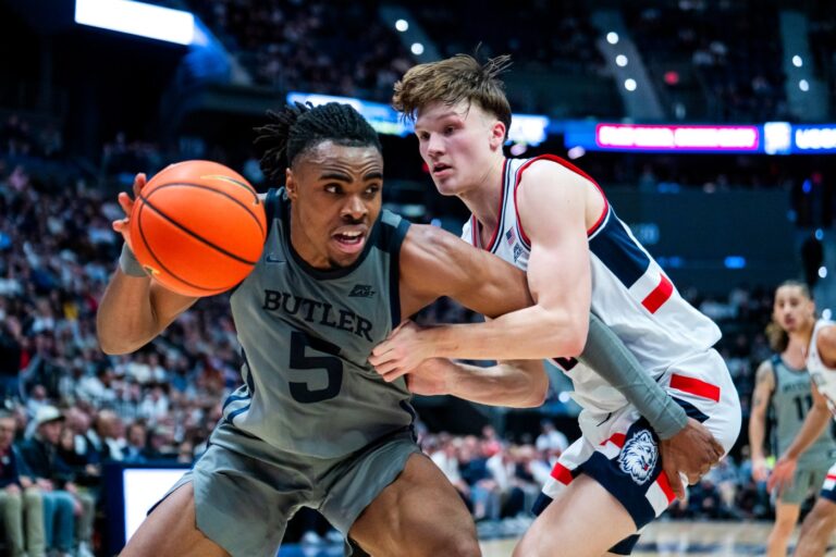 In his homecoming, Braylon Mullins is focused on UConn bouncing back against Butler: What to know