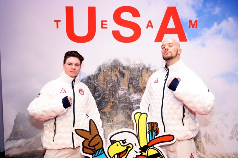 PHOTOS: CT stars mug for the cameras as they get Olympic-sized greeting in Italy