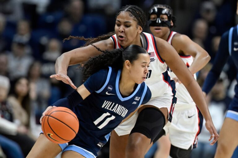 UConn women look to rebound from sluggish Marquette game at Villanova: How to watch