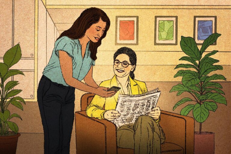 Co-workers of different generations mentor each other to reduce workplace misunderstandings