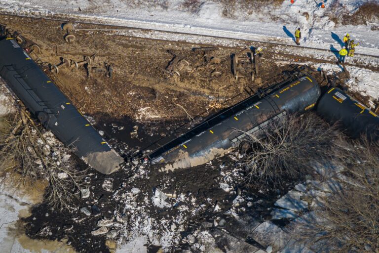 Crews working to remove derailed train cars as shelter-in-place advisement remains in Mansfield