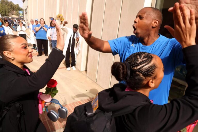 UCLA gymnastics super fans feel special bond with Bruins