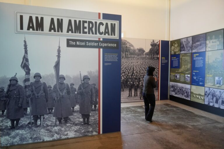 Exhibit honors Japanese American who fought for US in WWII while their families were locked up