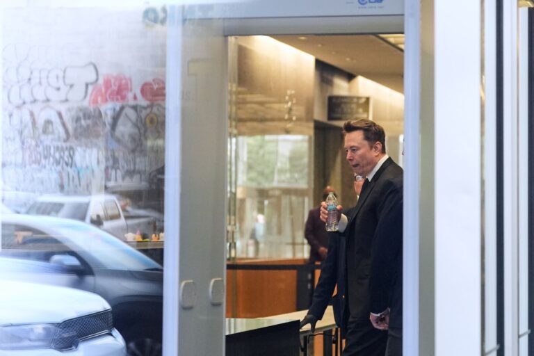 Elon Musk takes stand in Twitter shareholder trial accusing him of deflating stock before purchase