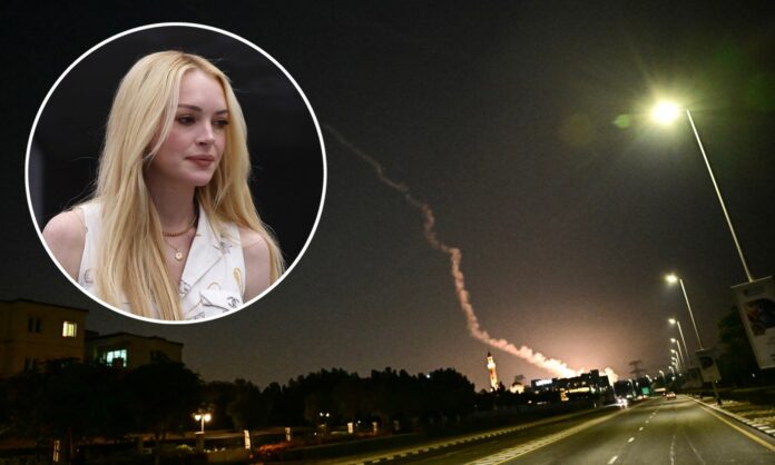 Dubai resident Lindsay Lohan unharmed after Iran’s airstrikes on UAE