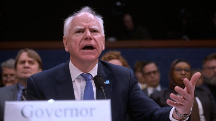 Gov. Tim Walz tells a House panel the Trump immigration crackdown hampered Minnesota’s fraud fight