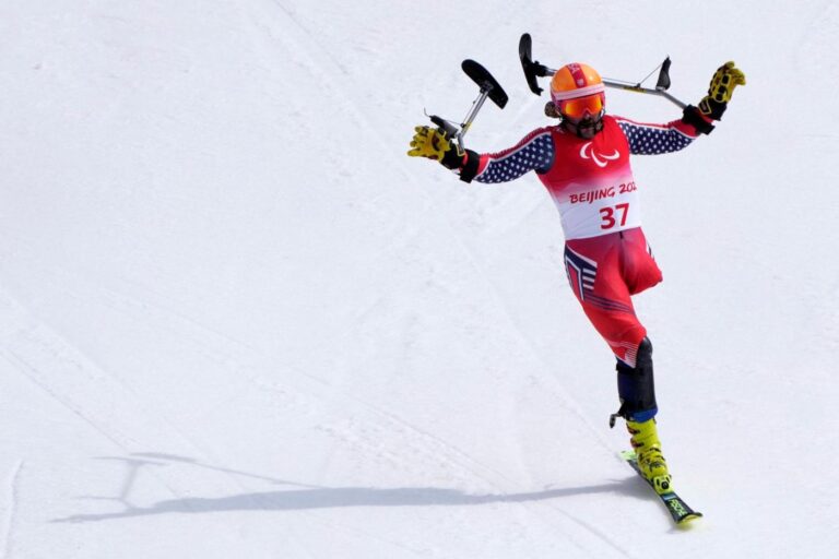 CT Paralympian wins silver in Super G