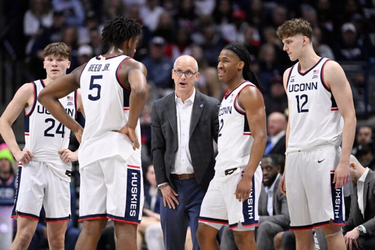 Hurley calls for more physicality from UConn men: ‘I don’t think we foul enough’