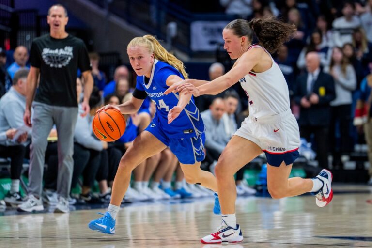 No. 5 Creighton upsets No. 4 Marquette, advances to face UConn women in Big East semifinals
