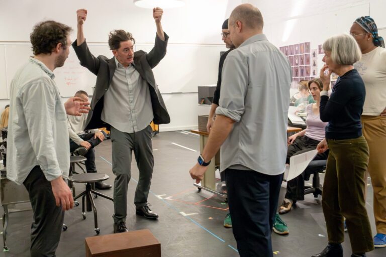 Eugène Ionesco’s masterful farce ‘Rhinoceros’ is ready to run rampant at Yale Repertory Theatre