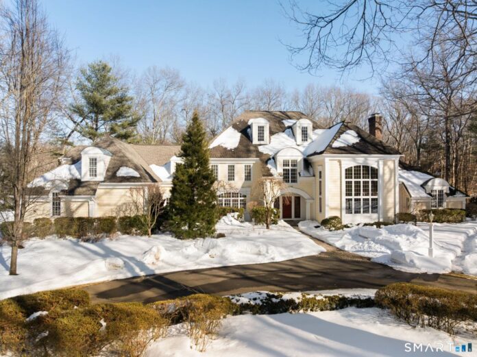 Property of the week: A large and luxurious CT contemporary colonial with a heated pool